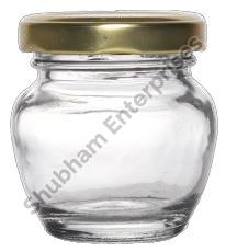 Transparent 41 ML Matki Glass Jar, for Dry Fruits Storage, Cap Type : 43 MM Lug Cap