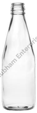 Transparent 500 ML TK Glass Bottle, Shape : Round