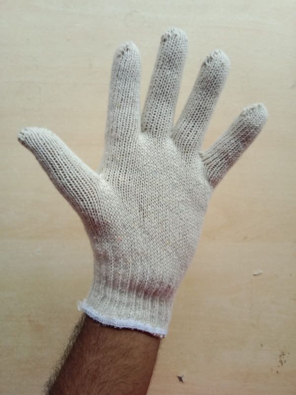 Industrial Cotton Gloves, Size : STANDARD