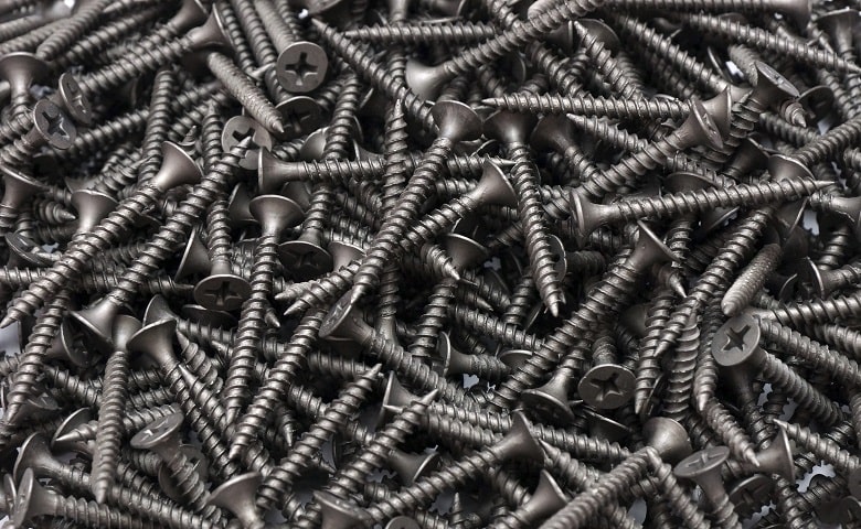 Black Screws, for Fittings Use, Head Shape : Round