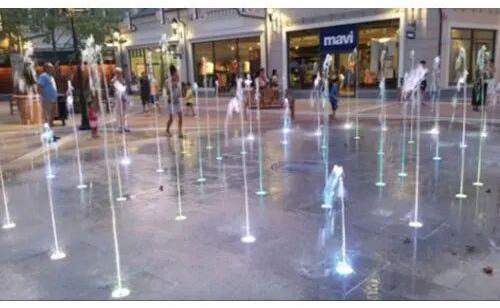 Interactive Dry Fountain