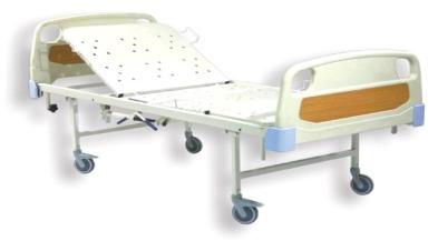 Patient Bed with Single Crank