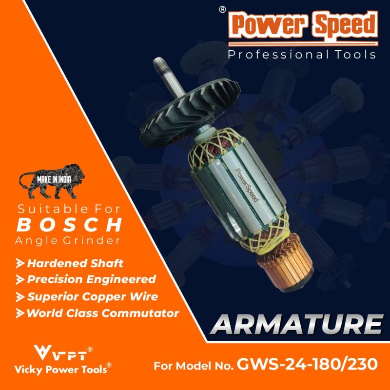 PowerSpeed Armature GWS-24-180/230 Bosch
