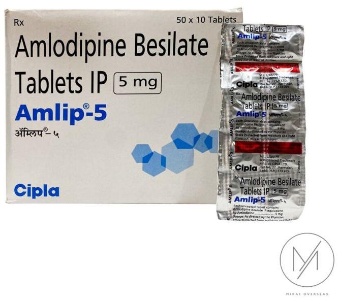 Amlodipine Tablets, for Clinical, Hospital, Personal, Grade : Medicine Grade