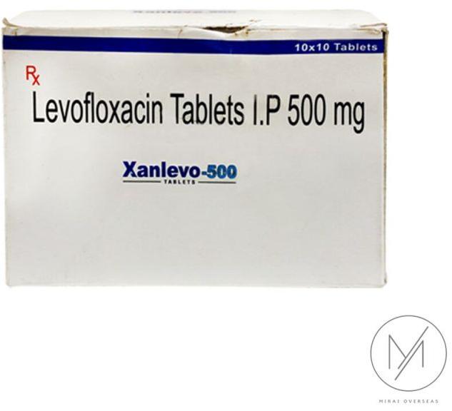 Yellow Levofloxacin Tablets