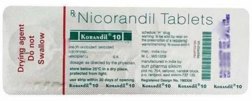 Korandil 10mg Tablet