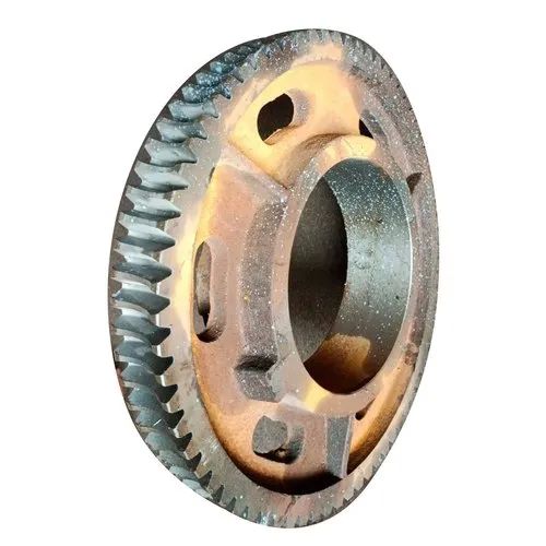 Round Mild Steel Industrial Worm Wheel, Feature : High Strength, Long Life, Premium Quality