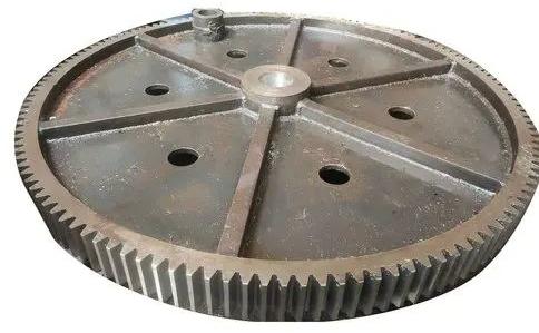 Mild Steel Kolhu Gear, for Industrial, Shape : Round
