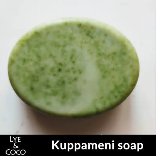 Organic Ingredient. 100gm Coconut Oil Kuppameni Bath soaps, for Skin Care, Packaging Type : Paper Box