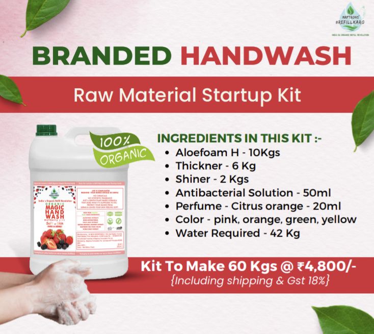 Organic Handwash, Packaging Size : 5L