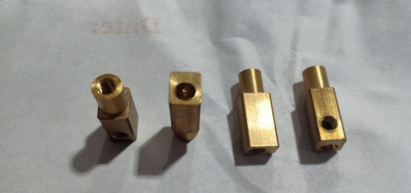 Golden Brass Electrical Parts, For Industrial Use, Size : Standard