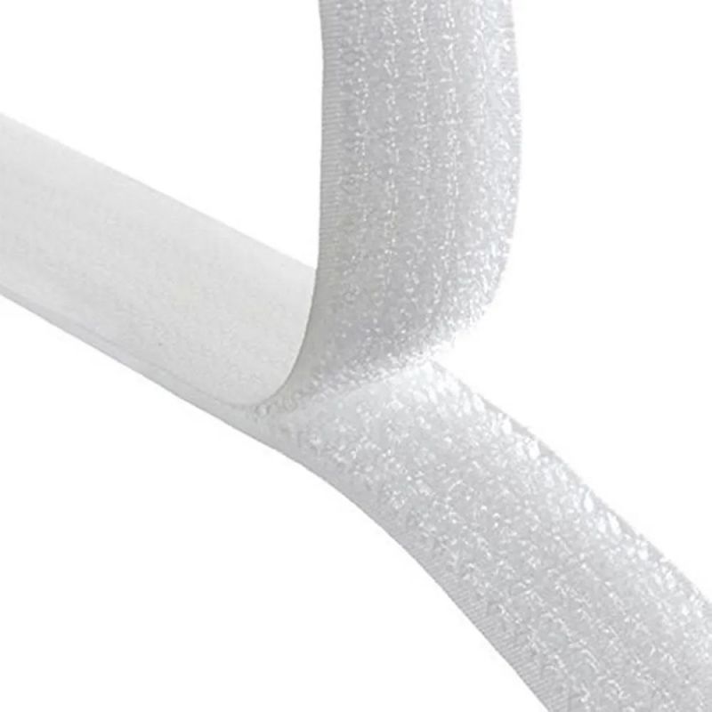 Nylon hook and loop tapes, for Bag, Color : White