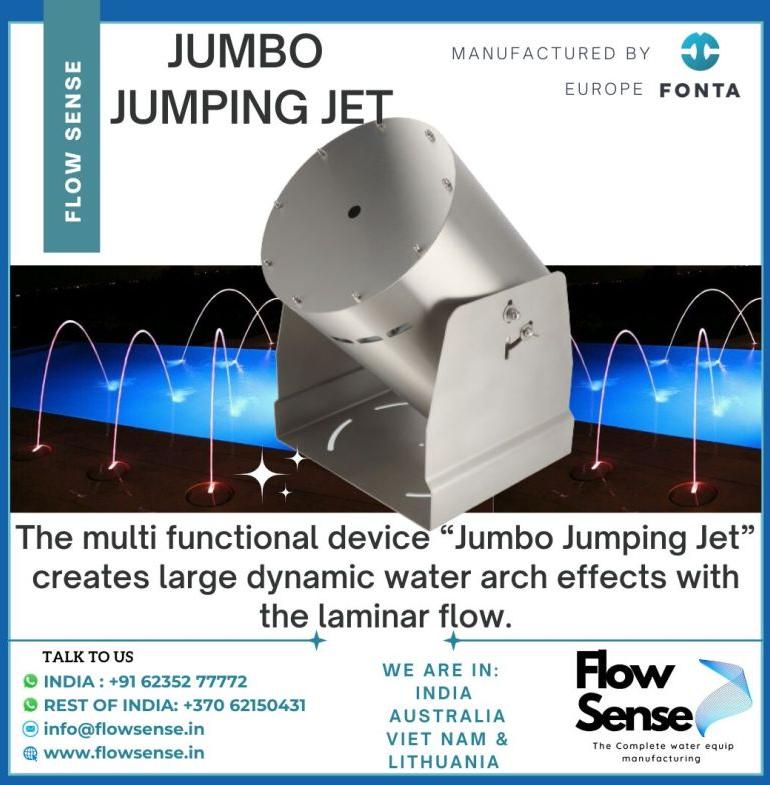 Polished F2301 JUMBO JUMPING JET, for Outdoor