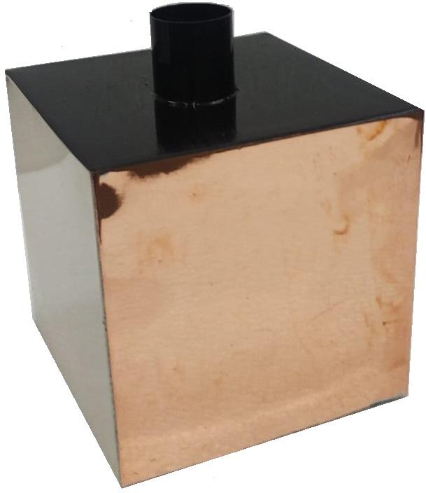Janta India Leslie Cube, for Measuring Use, Color : Brown