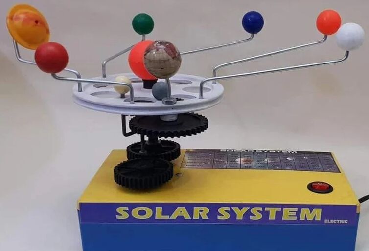 Multicolor Janta India Electric Polished Solar System Model, for Laboratory, Size : Standard