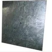Santoshi Galvanized Iron GI Earthing Plate, Shape : Square
