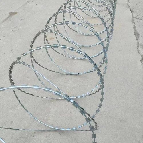 Silver Galvanised Round Iron GI Fencing Wire