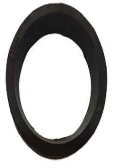 Black Silicon Rubber Washer, Shape : Round