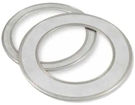 White Round Graphite Double Jacketed Gaskets