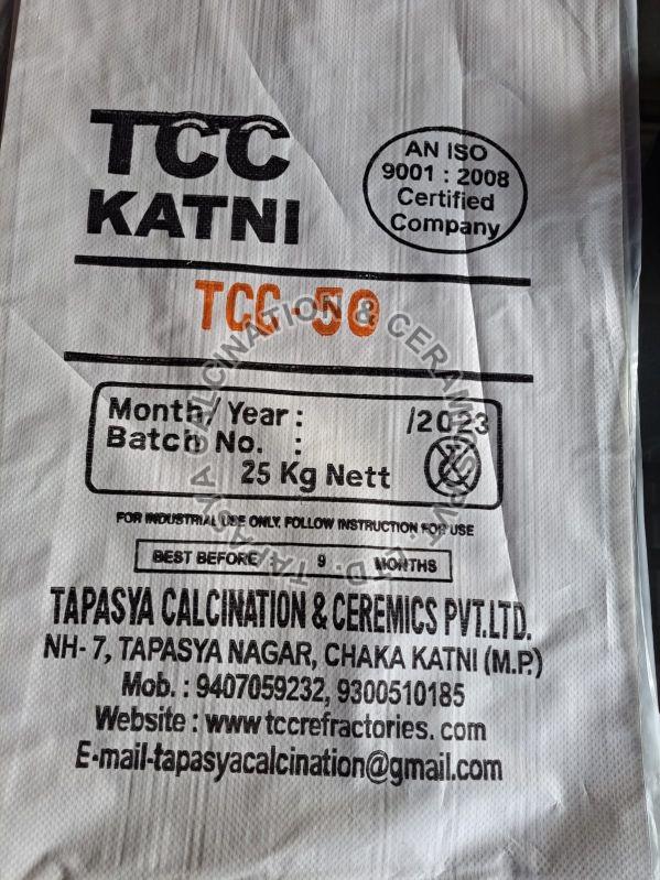 Grey Powder TCC Fire Castable Cement, for Industrial, Packaging Type : Plastic Bag