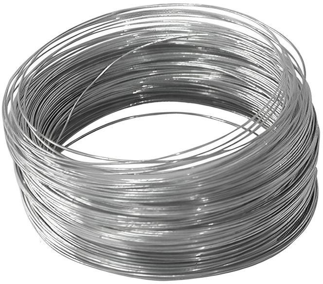 Grey Powder Coated 14 SWG Mild Steel Binding Wire, for Fence Mesh