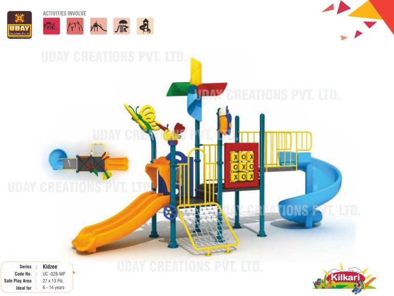 Mulit Colour UC -028-MP Kidzee Multiplay Station, for Games Use