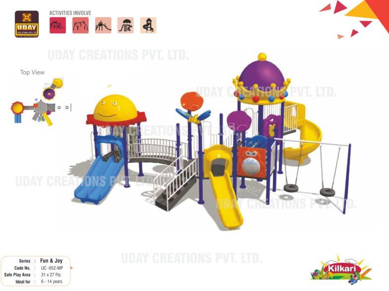 Mulit Colour UC -052-MP Kidzee Multiplay Station, for Games Use