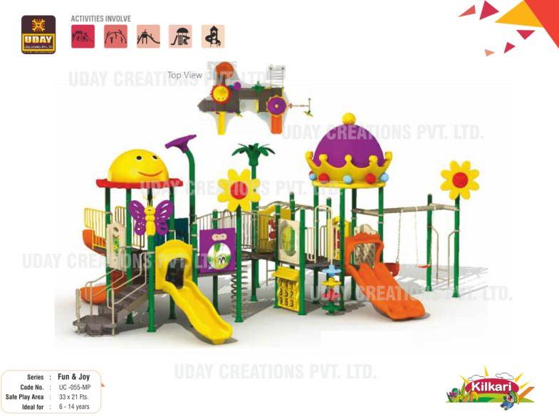 Mulit Colour UC -055-MP Kidzee Multiplay Station, for Games Use