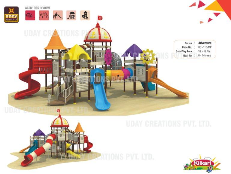 Mulit Colour UC -115-MP Kidzee Multiplay Station, for Games Use