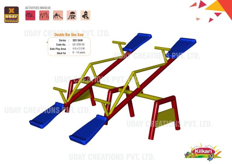 UC-228-SS Double Bar See Saw