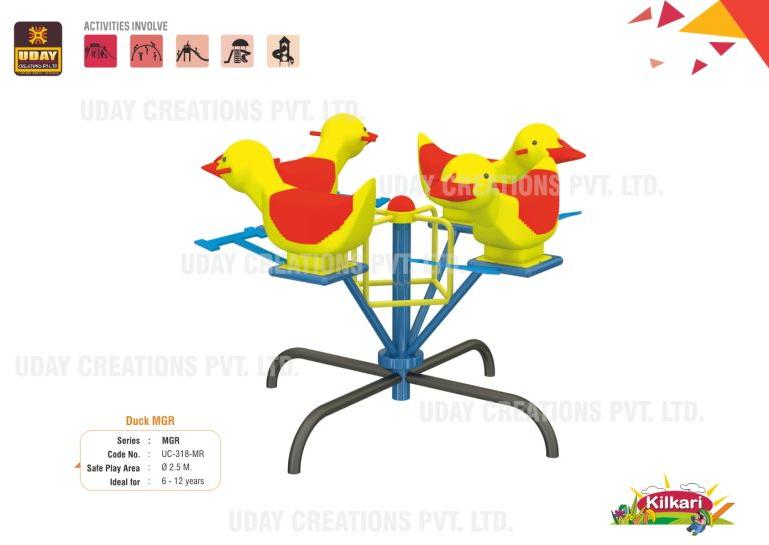 UC-318- Duck Merry Go Round Rotary