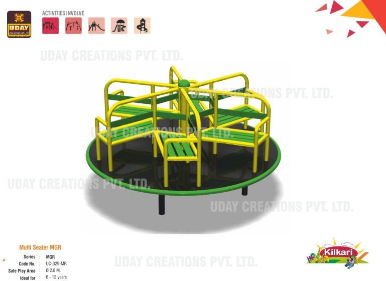 UC-329-MR Multi Seater Merry Go Round Rotary