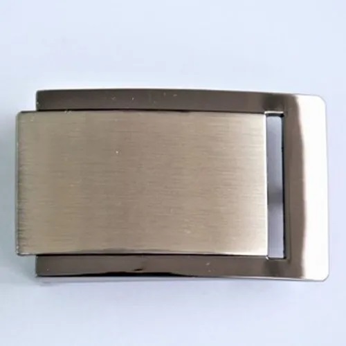 IUM Plain Zinc Reversible Belt Buckles, Shape : Rectangular