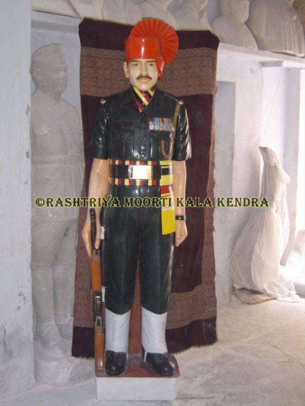 Marble Standing Soldier Statue