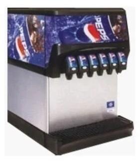 Blue Coldstar Automatic 50 Hz Stainless Steel Post Mix Beverage Dispenser