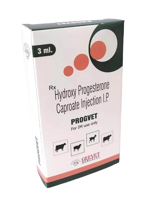 Liquid Hydroxyprogesterone Caproate Injection, For Veterinary, Shelf Life : 2 Yrs
