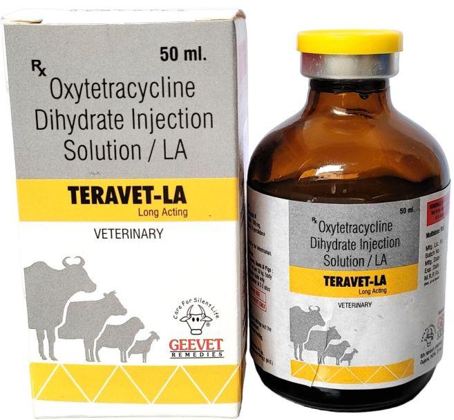 Teravet LA Oxytetracycline Injection, Packaging Size : 50 Ml