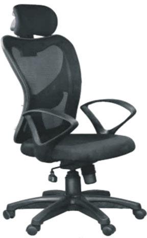 Black Square Polished Metal Plain RSC-107 Office Director Chair, Style : Contemprorary
