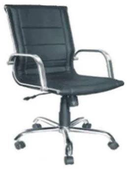 Black Square Polished Metal Plain RSC-208 Office Director Chair, Style : Contemprorary