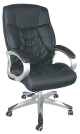 Black Rectangular Polished Metal RSC-324 Office Director Chair, Style : Modern
