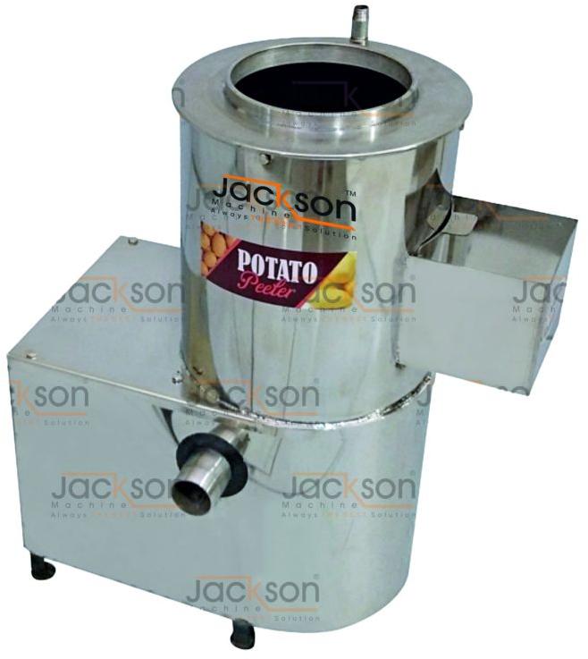 Single Phase Electric Automatic Stainless Steel potato peeler machine, for Commercial, Capacity : 200 Kg/hr