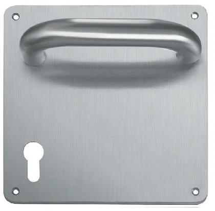 Stainless Steel Door Square Plate, Dimension : 170x170x2mm