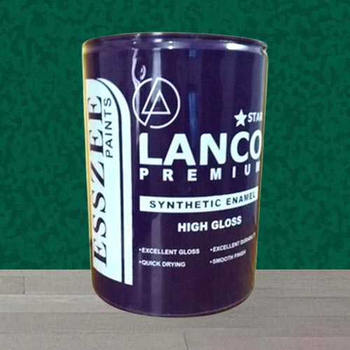 Golden Brown Lanco Premium Synthetic Enamel Paint, for Metal