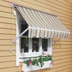 Polyster Plain Modern Window Awning, Packaging Type : Carton Box