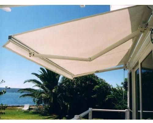 Polyster Plain Window Retractable Awning, Packaging Type : Carton Box