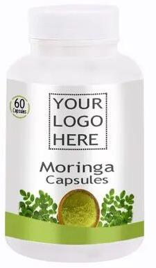 Green Matras Exporters Tablet Moringa Capsules, for Anti Inflammatory, Packaging Type : Bottle