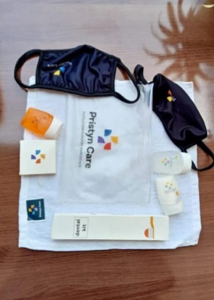 Hospital Welcome Amenity Kit, Packaging Type : Polybag