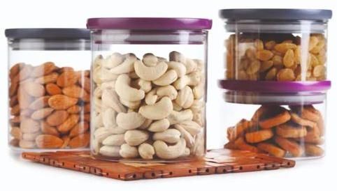 Combo Stackable Jar 4 Pcs Set