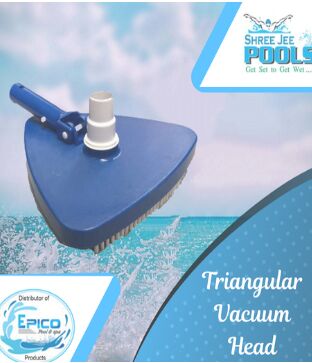 Blue Epico Plastic Triangular Vacuum Head