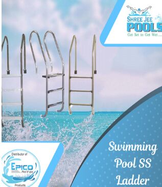 Epico Silver Swimming Pool SS Ladder